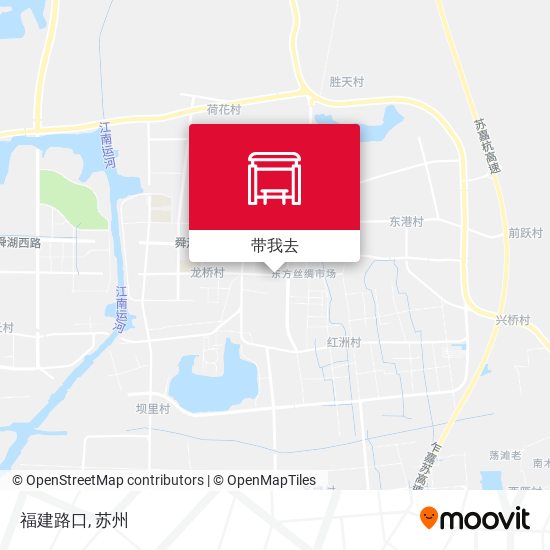 福建路口地图