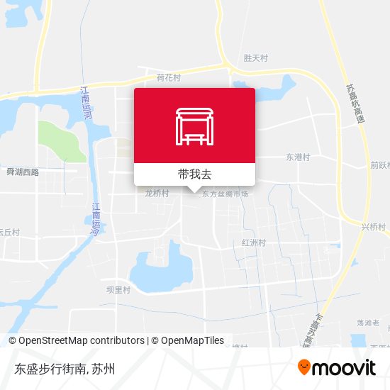 东盛步行街南地图