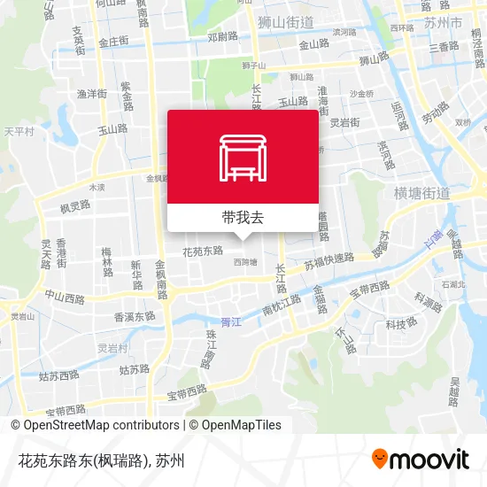 花苑东路东(枫瑞路)地图