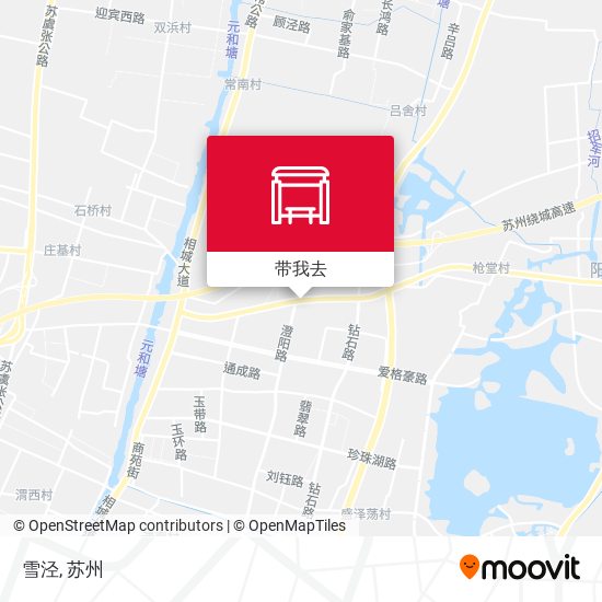 雪泾地图