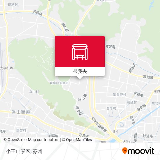 小王山景区地图