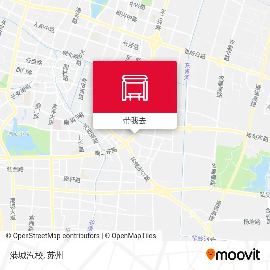港城汽校地图