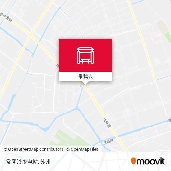 常阴沙变电站地图