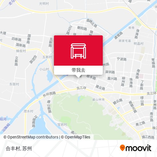 合丰村地图