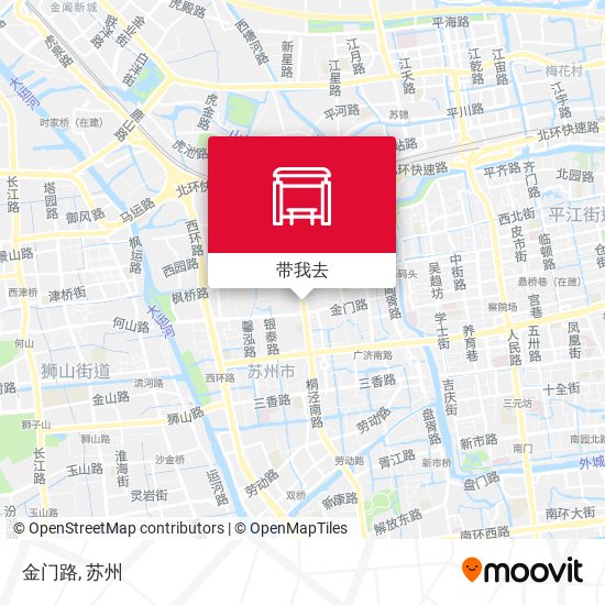 金门路地图