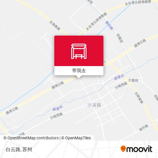 白云路地图