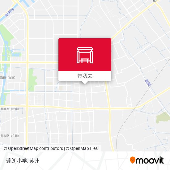 蓬朗小学地图