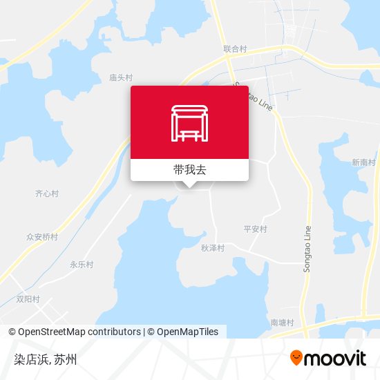 染店浜地图