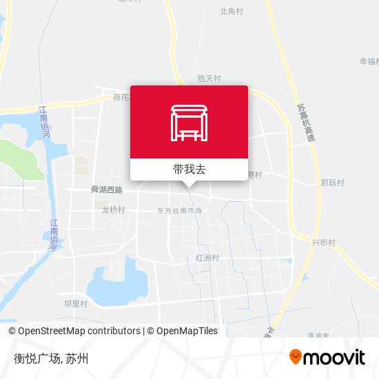 衡悦广场地图