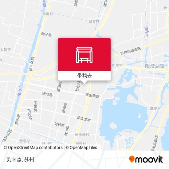 凤南路地图