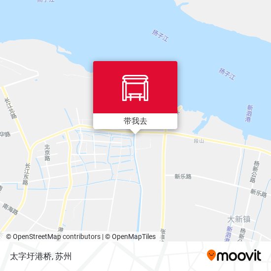 太字圩港桥地图