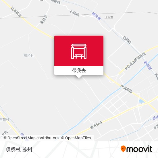 项桥村地图