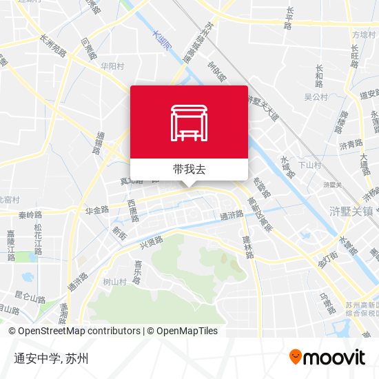 通安中学地图