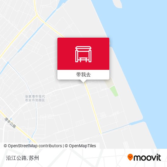 沿江公路地图