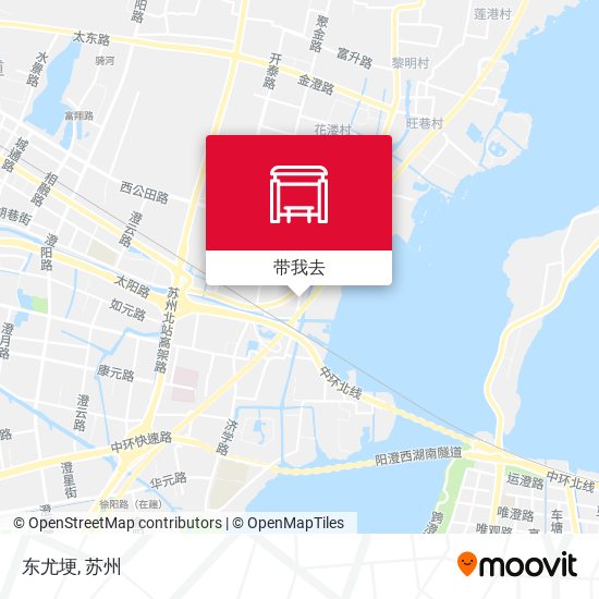 东尤埂地图