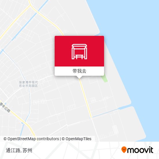 通江路地图