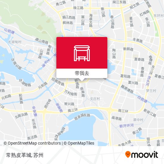 常熟皮革城地图