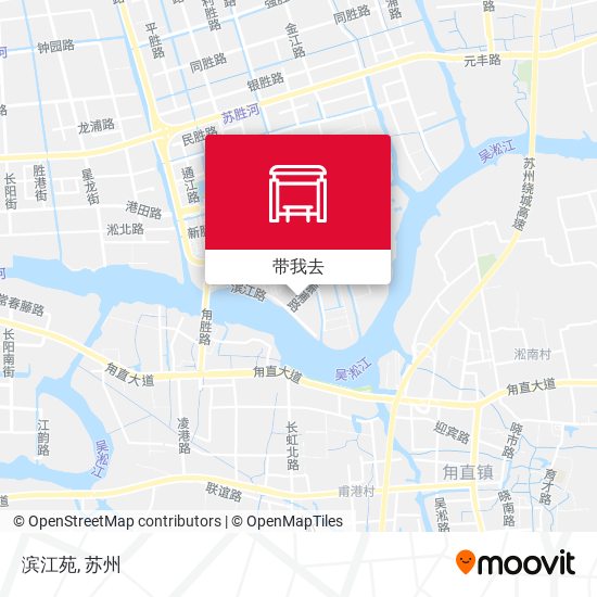 滨江苑地图