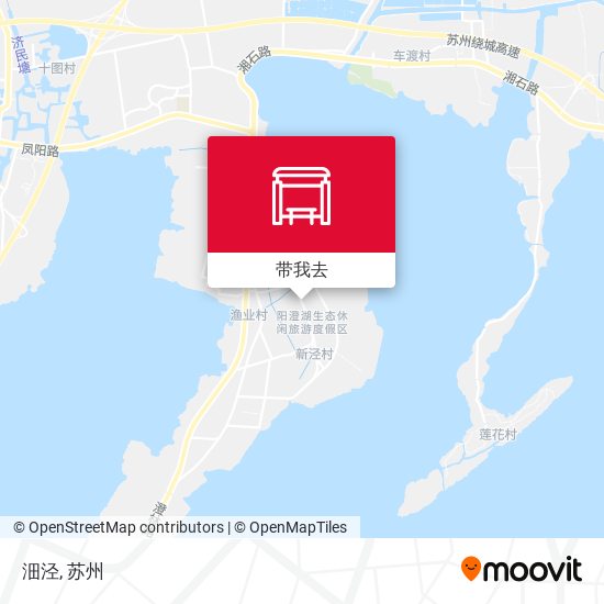 沺泾地图