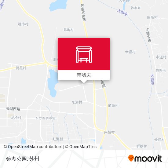镜湖公园地图