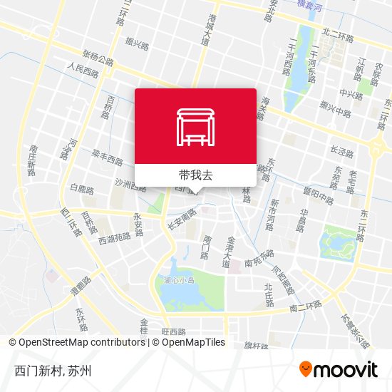 西门新村地图