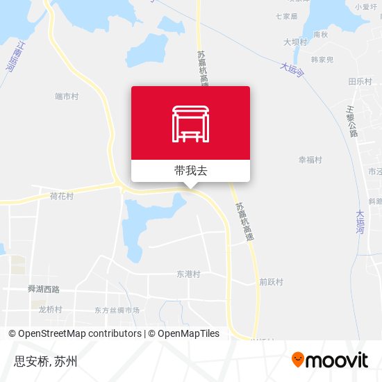 思安桥地图