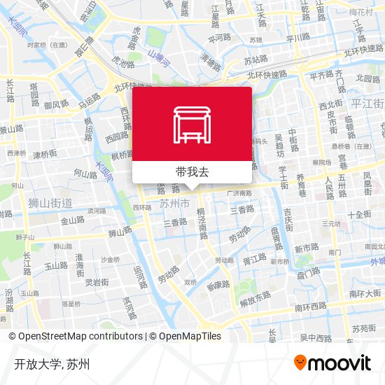 开放大学地图
