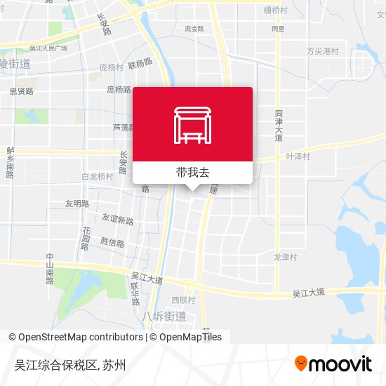 吴江综合保税区地图