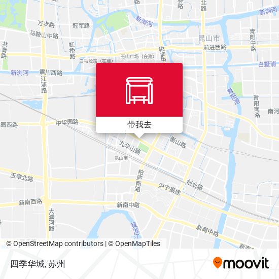 四季华城地图