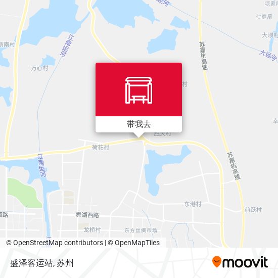盛泽客运站地图