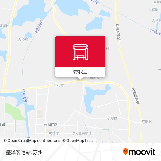 盛泽客运站地图