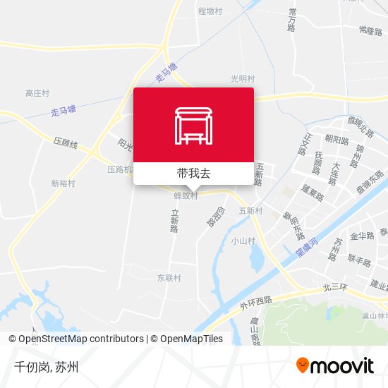 千仞岗地图