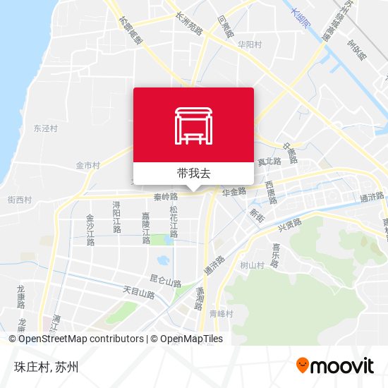珠庄村地图