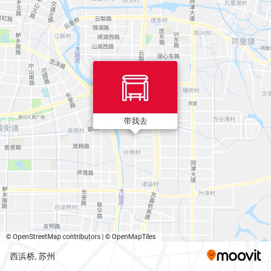 西浜桥地图