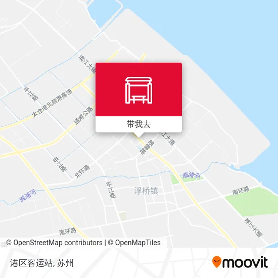 港区客运站地图