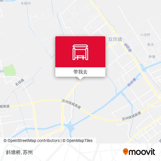 斜塘桥地图