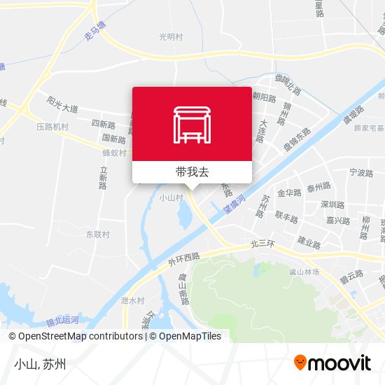 小山地图