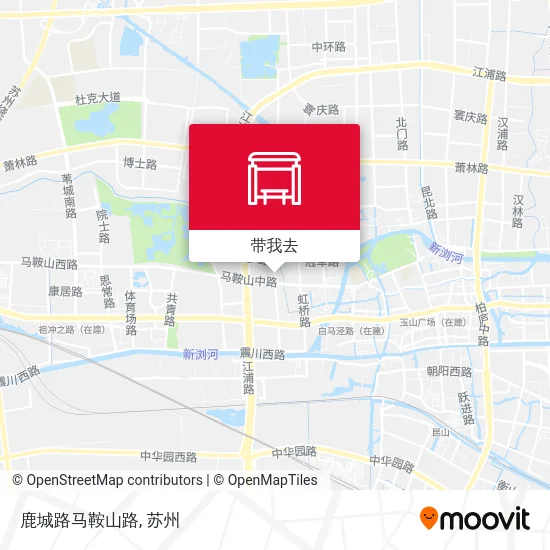 鹿城路马鞍山路地图