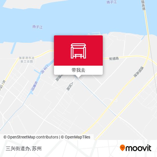 三兴街道办地图