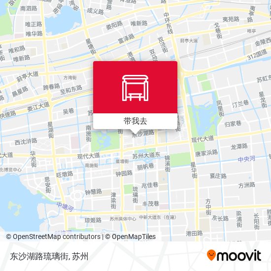 东沙湖路琉璃街地图