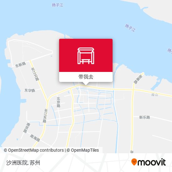 沙洲医院地图