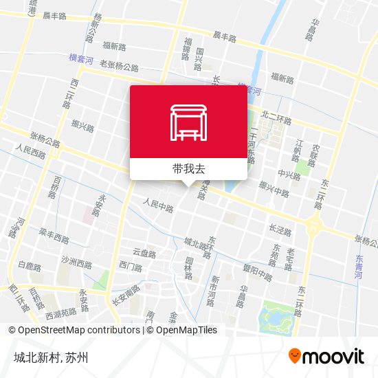 城北新村地图