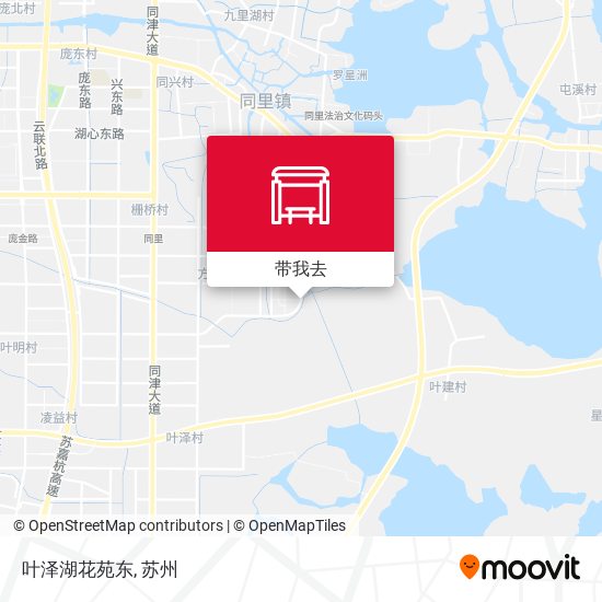 叶泽湖花苑东地图