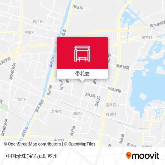 中国珍珠(宝石)城地图
