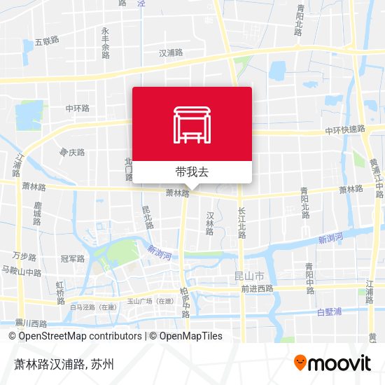 萧林路汉浦路地图