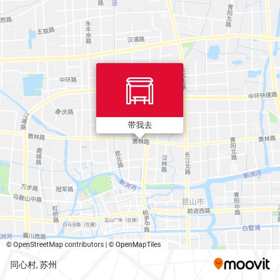 同心村地图