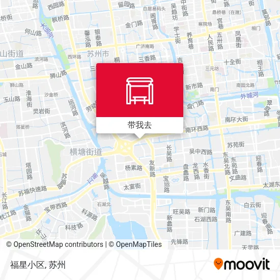 福星小区地图