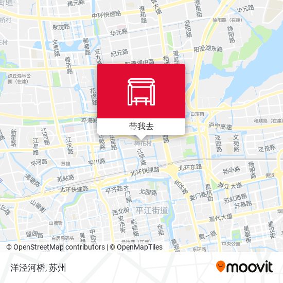 洋泾河桥地图