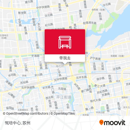 驾培中心地图