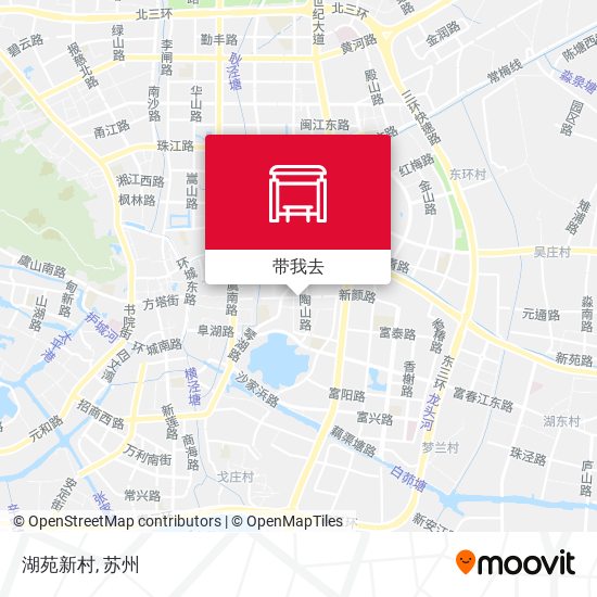 湖苑新村地图